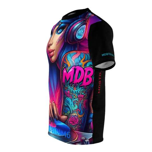 MDBTDJ#46 Premium Art Tee Shirt - Tattooed Dj's Limited Edition - Unisex, T-Shirt, Activewear Tops, Tattooed Djs Shop
