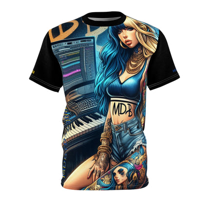 MDBTDJ#358 Premium Tee Shirt - Unisex Tattooed Dj's Limited Edition