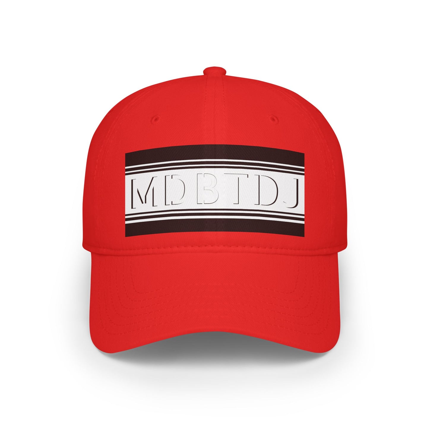 MDBTDJ#PSBWBWC Red - Low Profile Baseball Cap