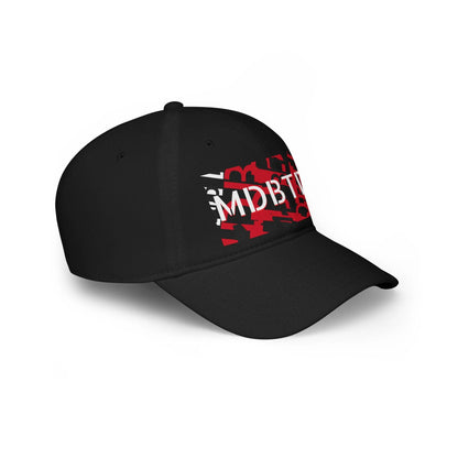 MDBTDJ#BRGYWRDC Black- Low Profile Baseball Cap, Hats, Hats, Tattooed Djs Shop