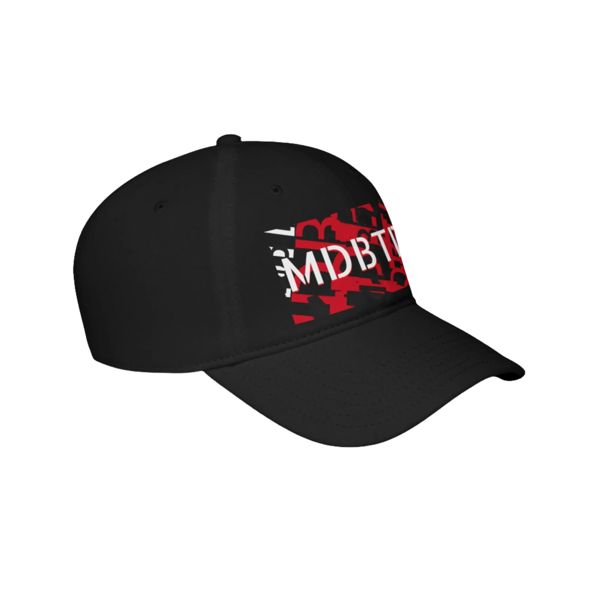 MDBTDJ#BRGYWRDC Black- Low Profile Baseball Cap, Hats, Hats, Tattooed Djs Shop