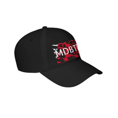 MDBTDJ#BRGYWRDC Black- Low Profile Baseball Cap, Hats, Hats, Tattooed Djs Shop