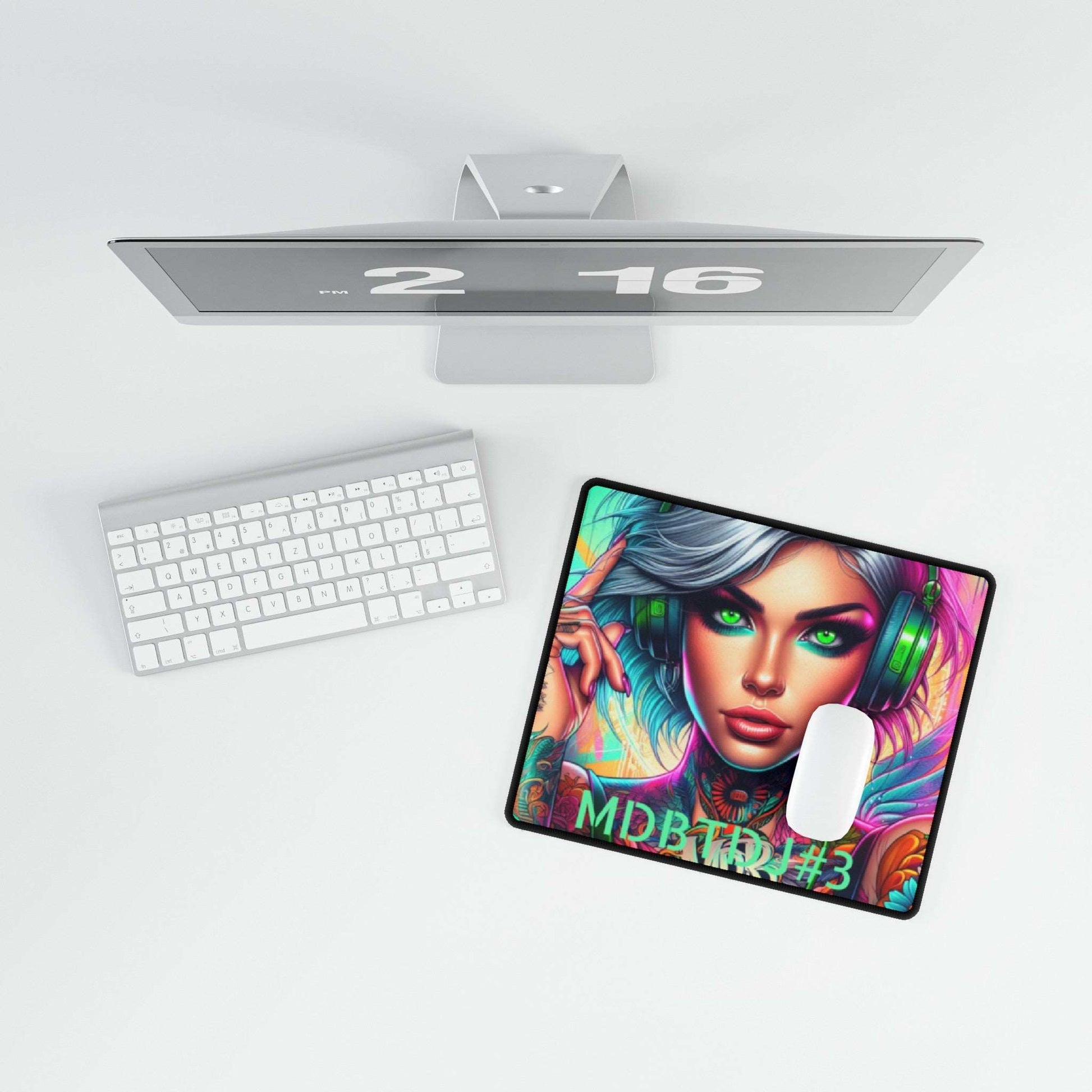 MDBTDJ#3 Mouse Pads Desk Mats Tattooed Dj's Limited Edition, Home Decor, Tattooed Djs Shop