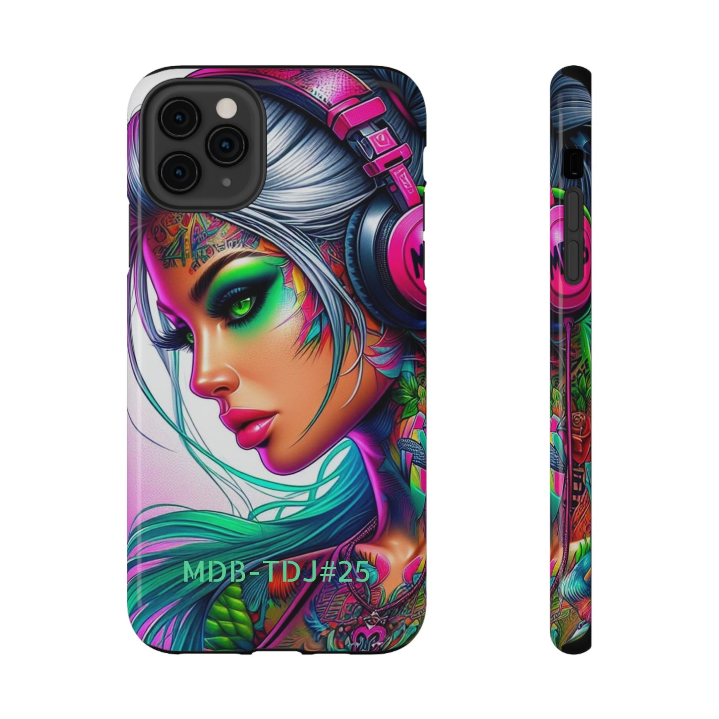 MDBTDJ#25 Impact-Resistant Phone Cases Fits most Tattooed DJ's Limited Edition, Phone Case, Tattooed Djs Shop