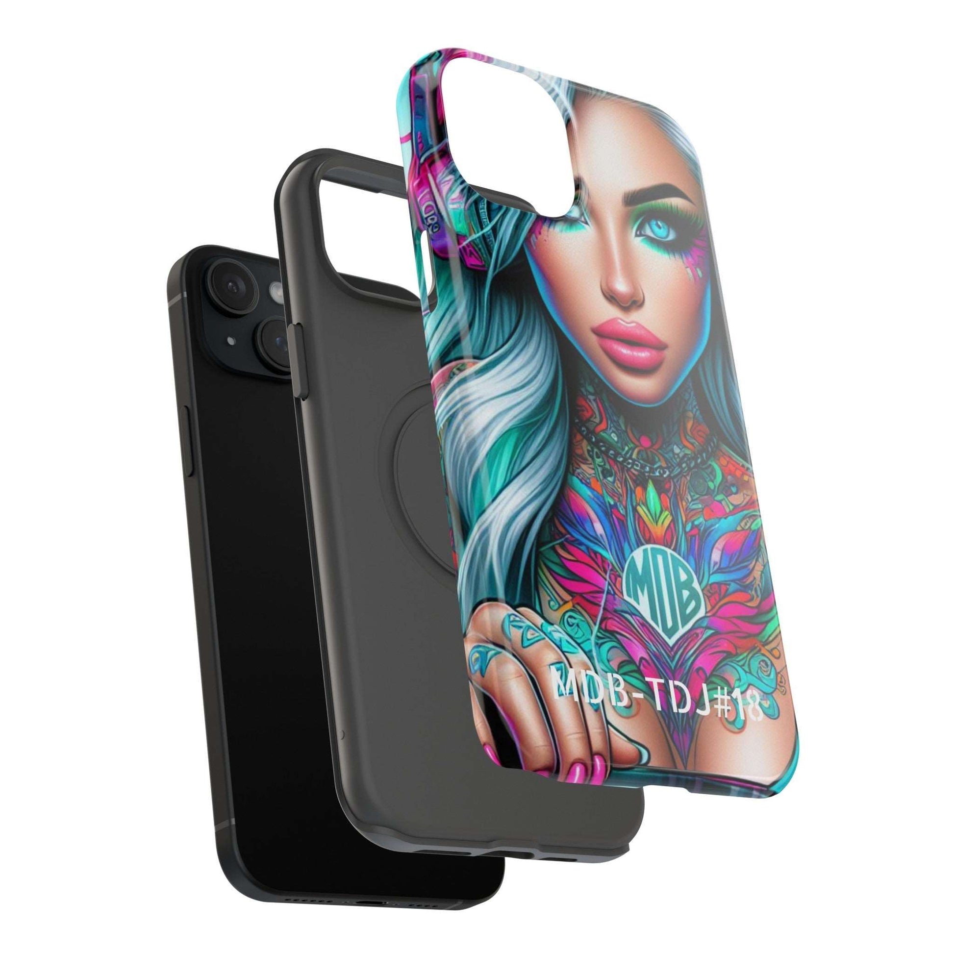 MDBTDJ#18 Impact-Resistant Phone Cases Fits most Tattooed DJ's Limited Edition