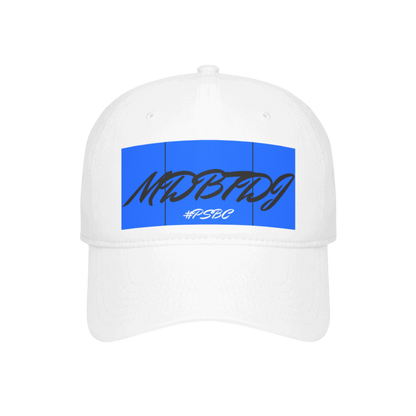 MDBTDJ#PSBC White - Low Profile Baseball Cap