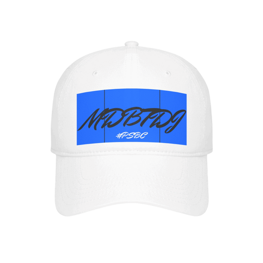 MDBTDJ#PSBC White - Low Profile Baseball Cap