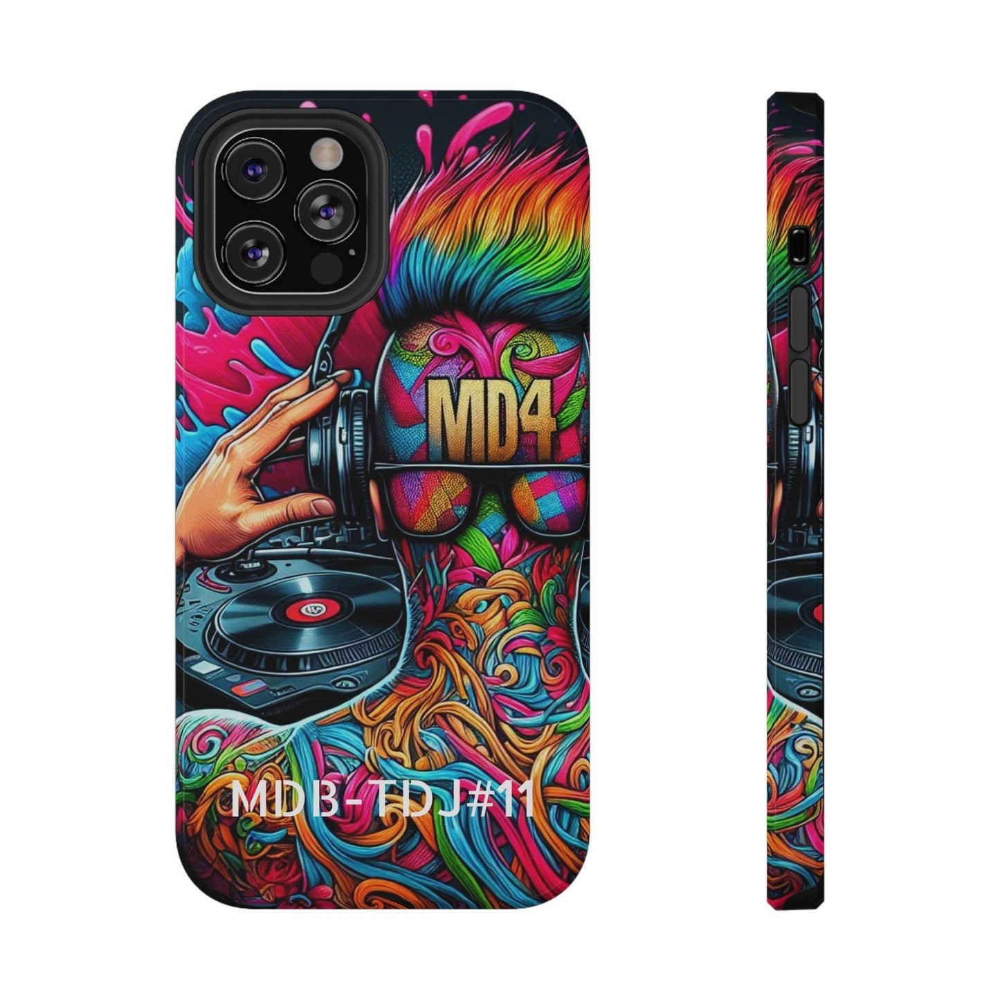 MDBTDJ#11 Impact-Resistant Phone Cases Fits most Tattooed DJ's Limited Edition