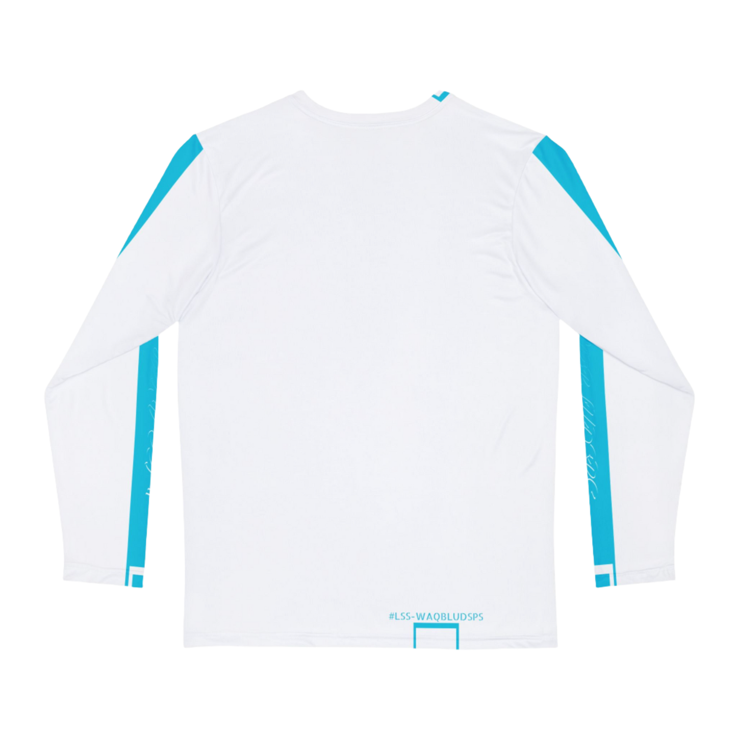 MDBTDJ#LSS-WAQBLUDSPS Premium Men's Long Sleeve Shirt, Long Sleeve Shirt, Clothing Tops, Tattooed Djs Shop