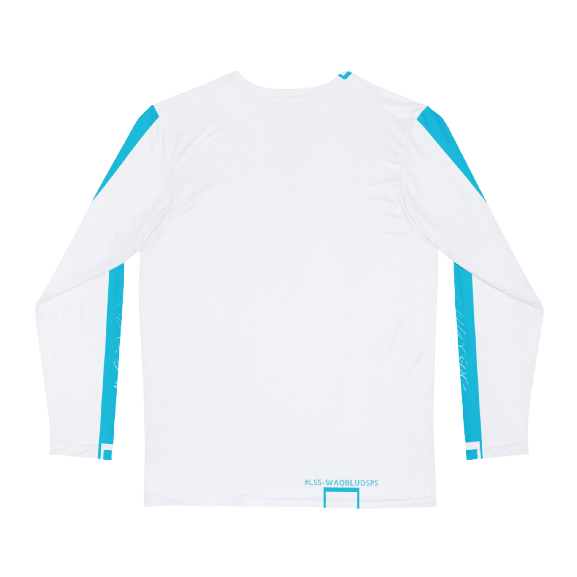 MDBTDJ#LSS-WAQBLUDSPS Premium Men's Long Sleeve Shirt, Long Sleeve Shirt, Clothing Tops, Tattooed Djs Shop