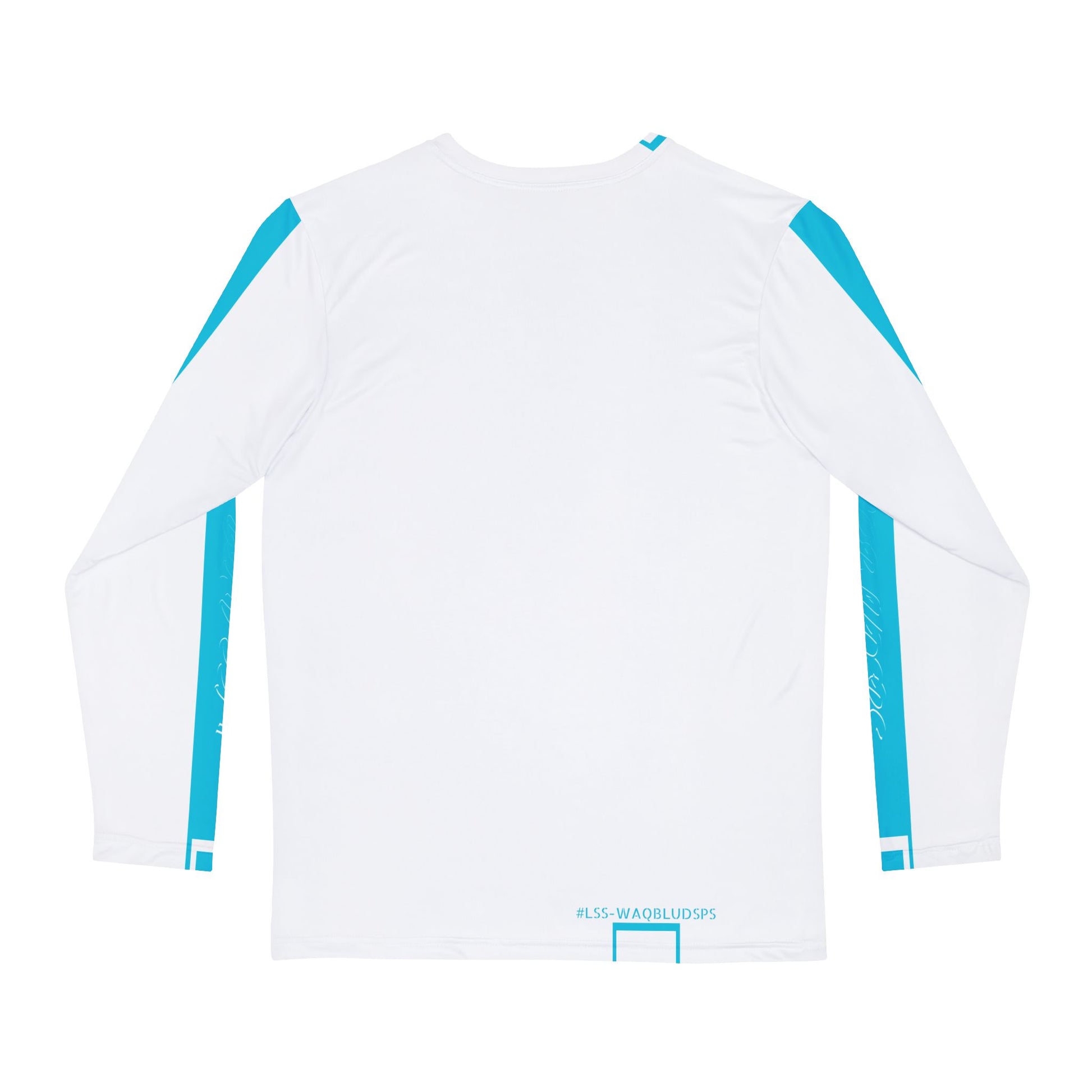 MDBTDJ#LSS-WAQBLUDSPS Premium Men's Long Sleeve Shirt, Long Sleeve Shirt, Clothing Tops, Tattooed Djs Shop