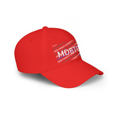 MDBTDJ#MDBPBC Red - Low Profile Baseball Cap