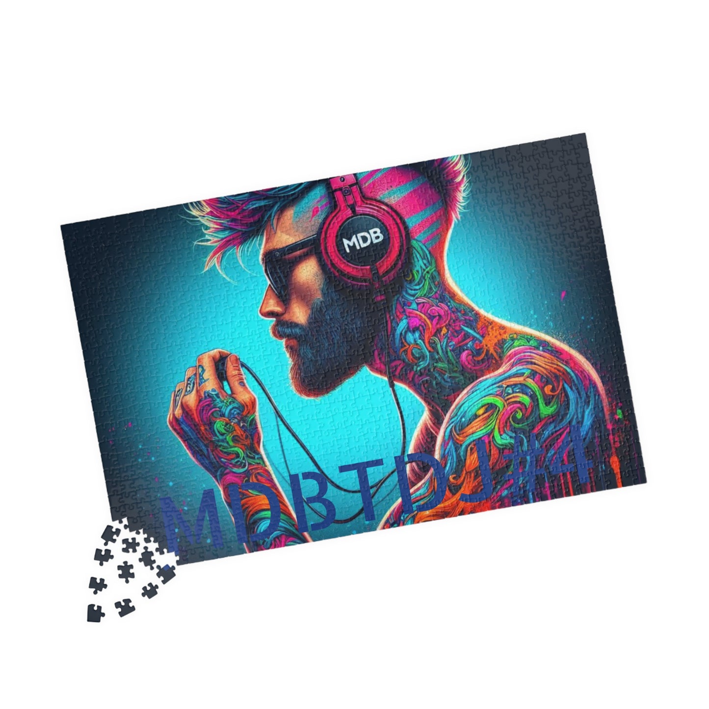 MDBTDJ#4 Puzzle (110, 252, 520, 1014-piece) Tattooed Dj's Limited Edition, Puzzle, Apparel & Accessories, Tattooed Djs Shop