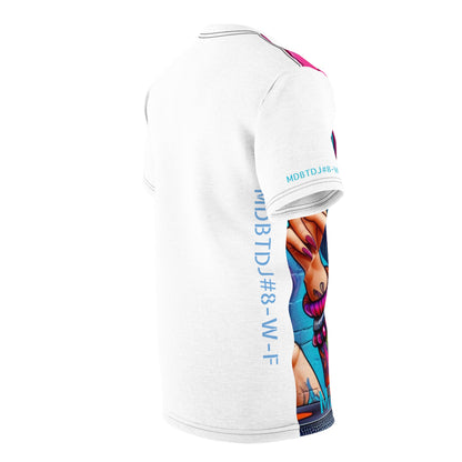 MDBTDJ#8-W-F Premium Tee Shirt - Tattooed Dj's Limited Edition - Unisex, T-Shirt, Clothing Tops, Tattooed Djs Shop