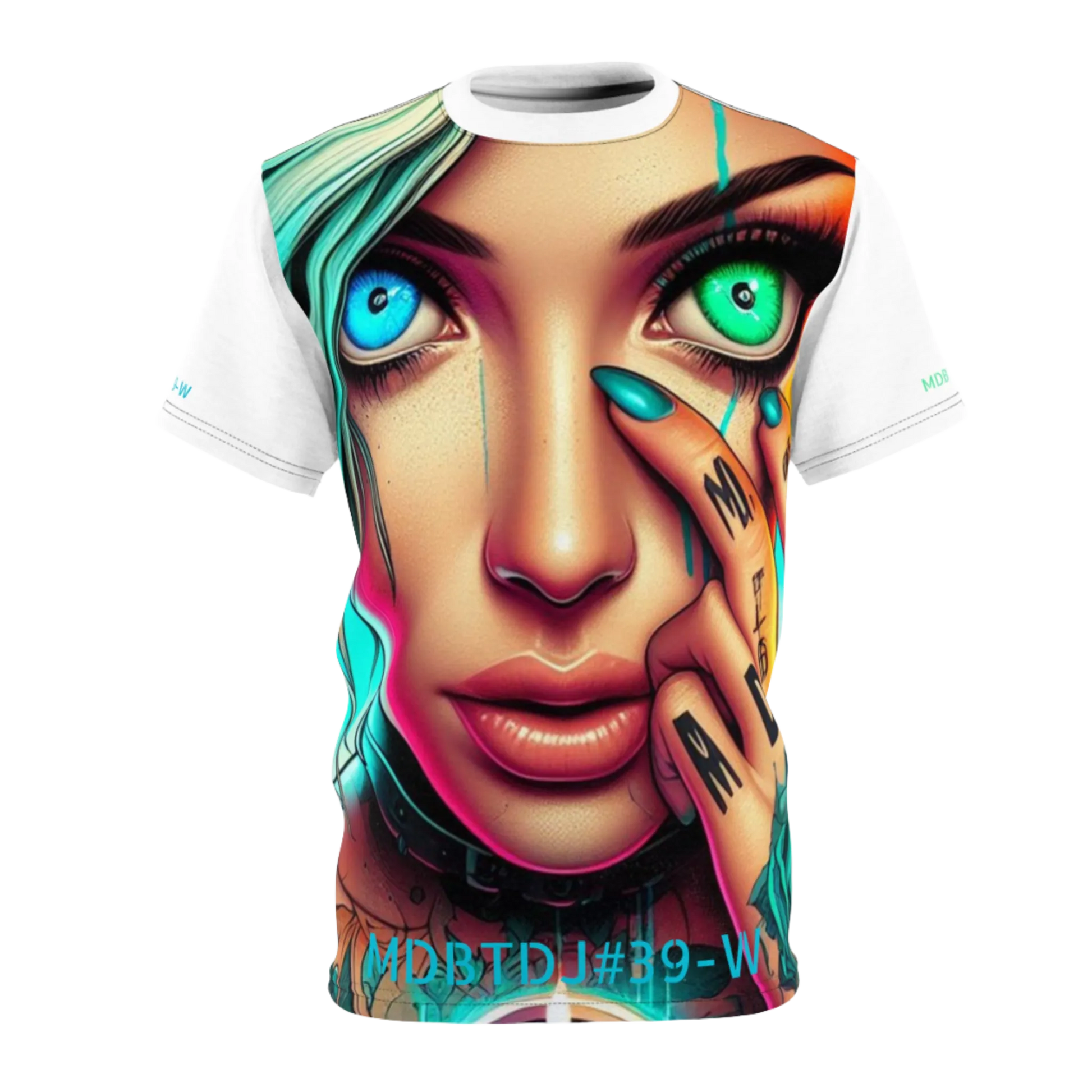 MDBTDJ#39-W Premium Art Tee Shirt - Tattooed Dj's Limited Edition - Unisex, T-Shirt, T-Shirts, Tattooed Djs Shop