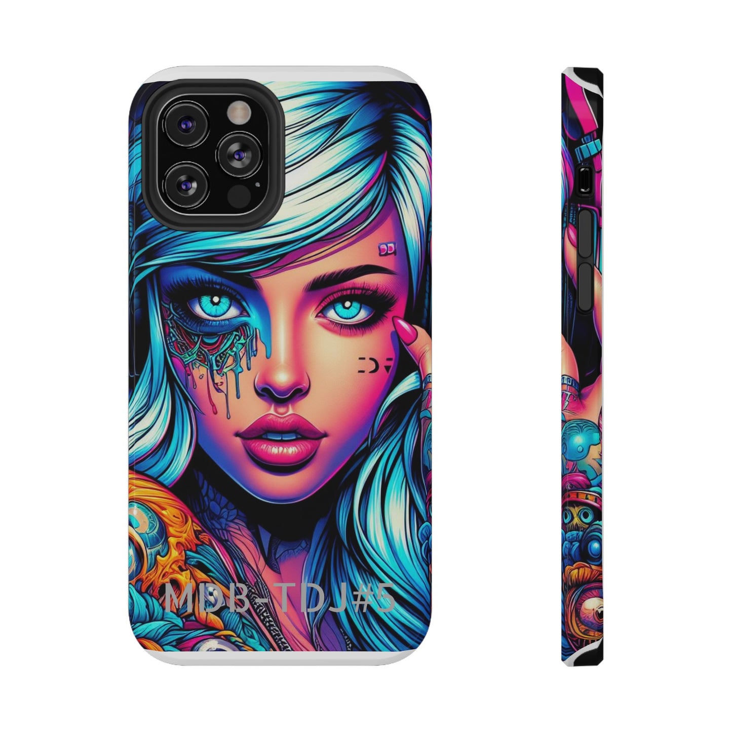 MDBTDJ#5 Impact-Resistant Phone Cases Tattooed Dj's Limited Edition, Phone Case, Tattooed Djs Shop