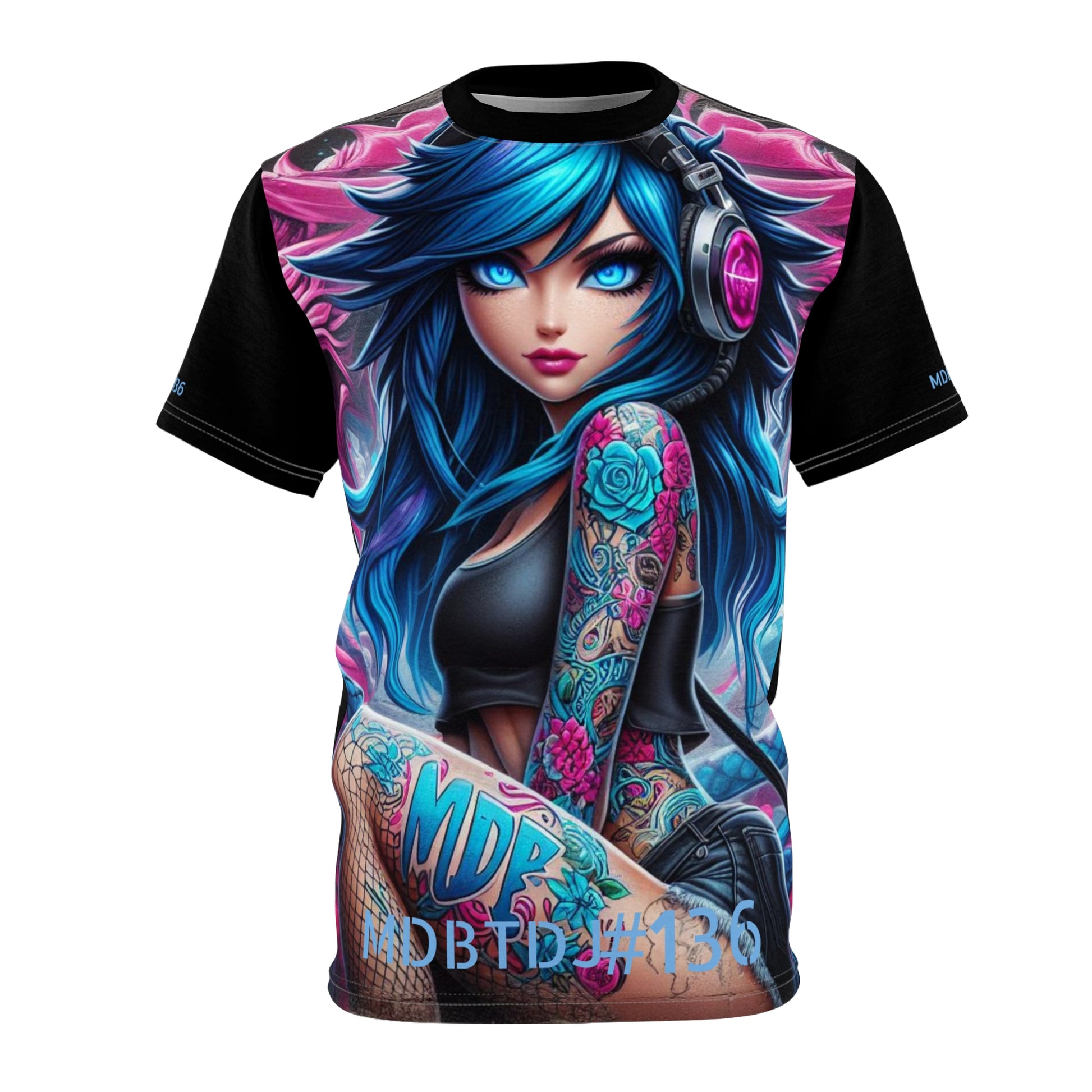 MDBTDJ#136 Premium Tee Shirt - Unisex Tattooed Dj's Limited Edition, T-Shirt, Uncategorized, Tattooed Djs Shop