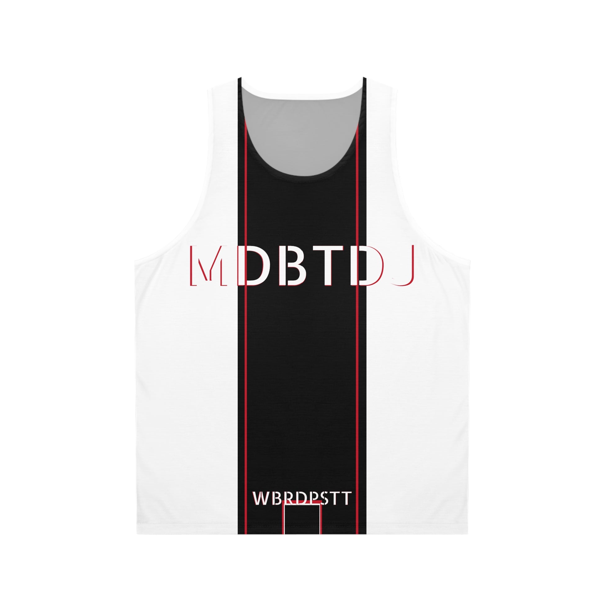 MDBTDJ#WBRDPSTT Premium Tank Top - Unisex, All Over Prints, Tattooed Djs Shop