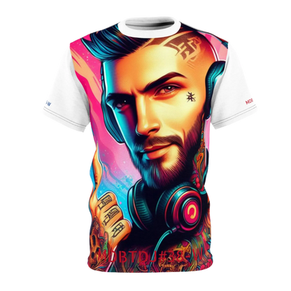 MDBTDJ#38-W Premium Art Tee Shirt - Tattooed Dj's Limited Edition - Unisex, T-Shirt, T-Shirts, Tattooed Djs Shop