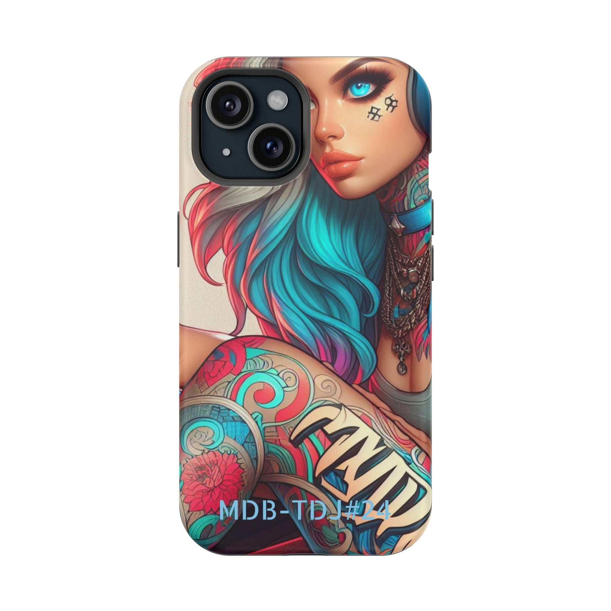 MDBTDJ#24 Impact-Resistant Phone Cases Fits most Tattooed DJ's Limited Edition, Phone Case, Tattooed Djs Shop