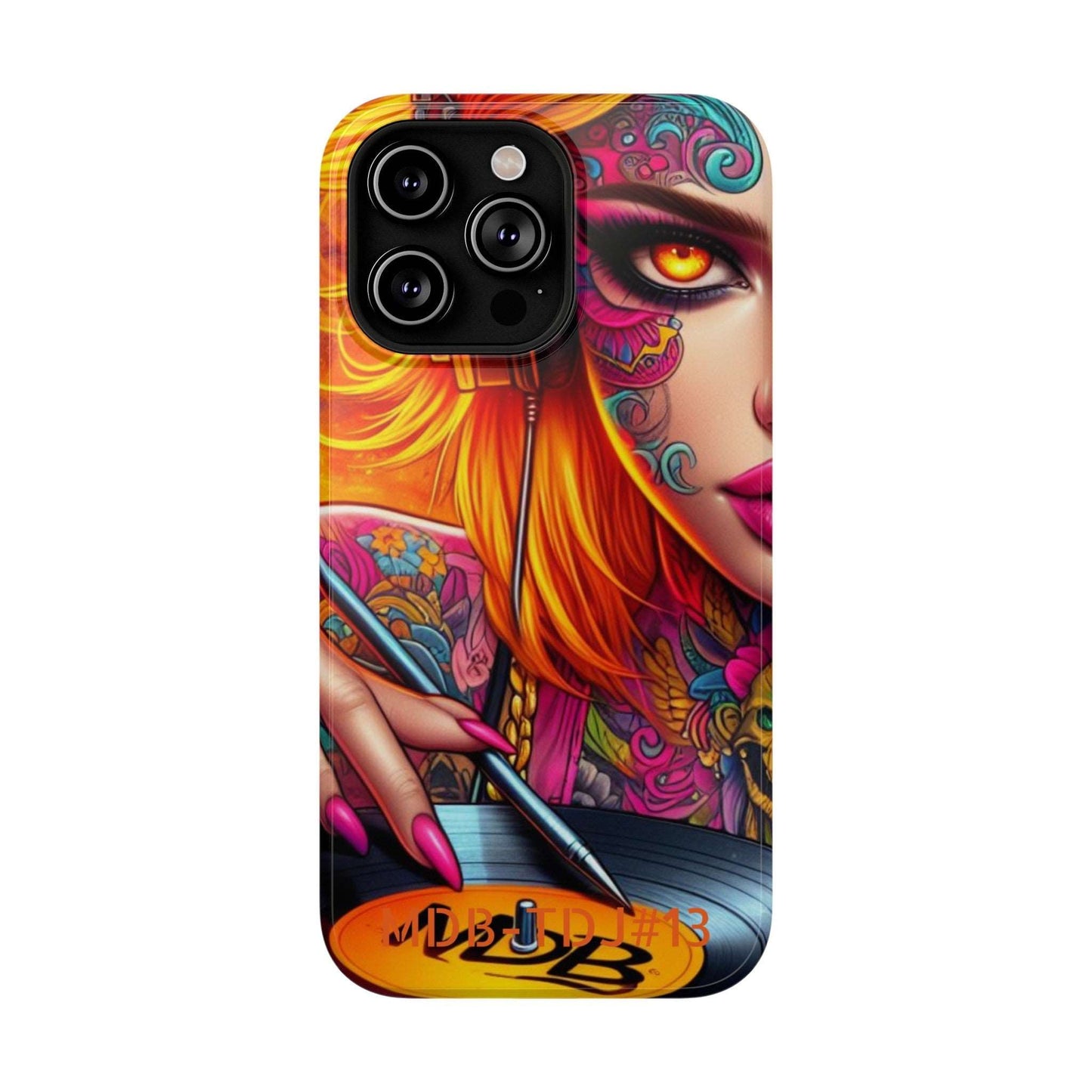 MDBTDJ#13 Impact-Resistant Phone Cases Fits most Tattooed DJ's Limited Edition