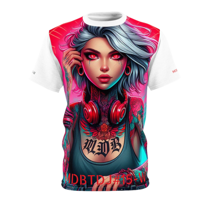 MDBTDJ#15-W Premium Tee Shirt - Tattooed Dj's Limited Edition - Unisex