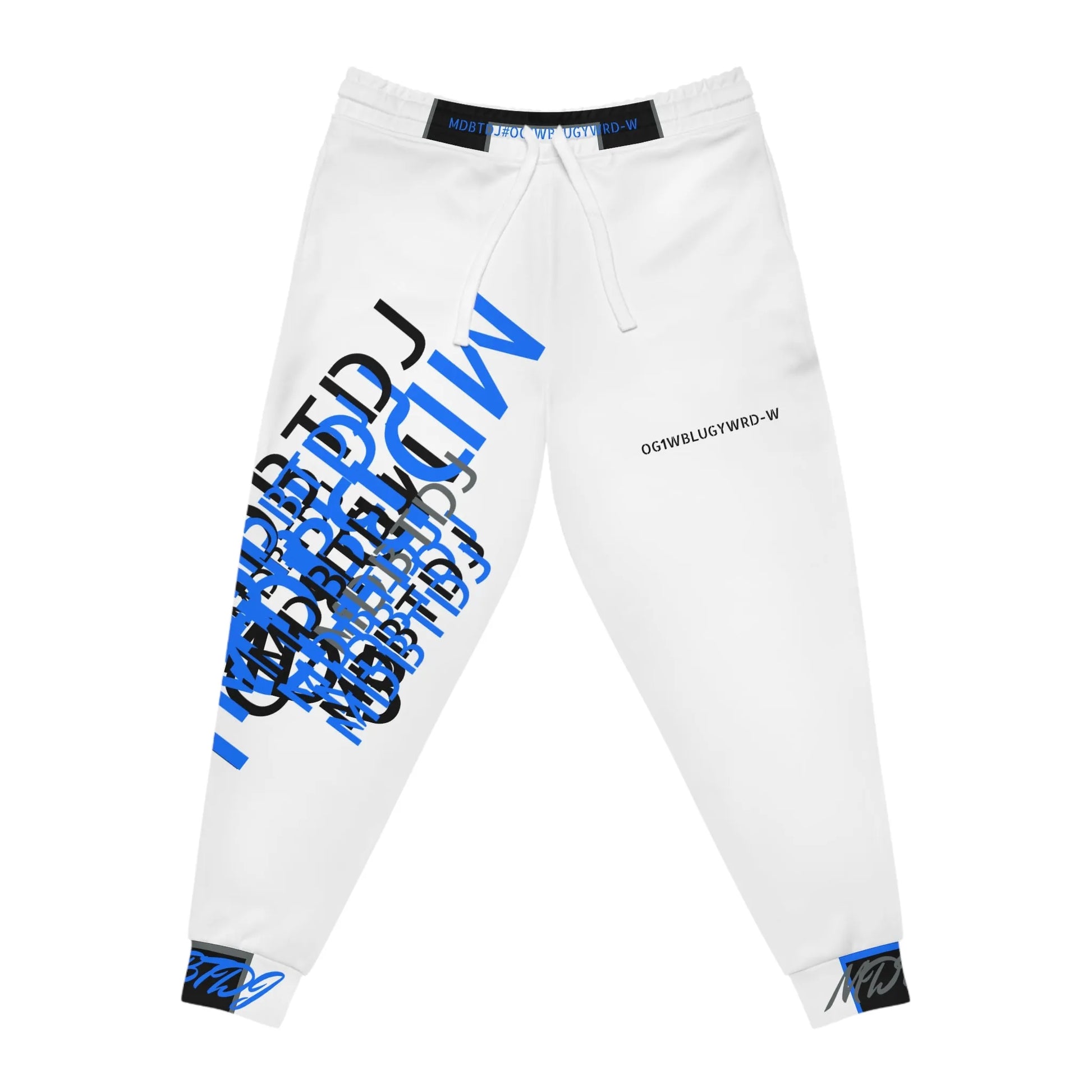 MDBTDJ#OG1WBLUGYWRD-W Premium Athletic Joggers Sweat Pants Activewear, Sweat Pants, Activewear Pants, Tattooed Djs Shop