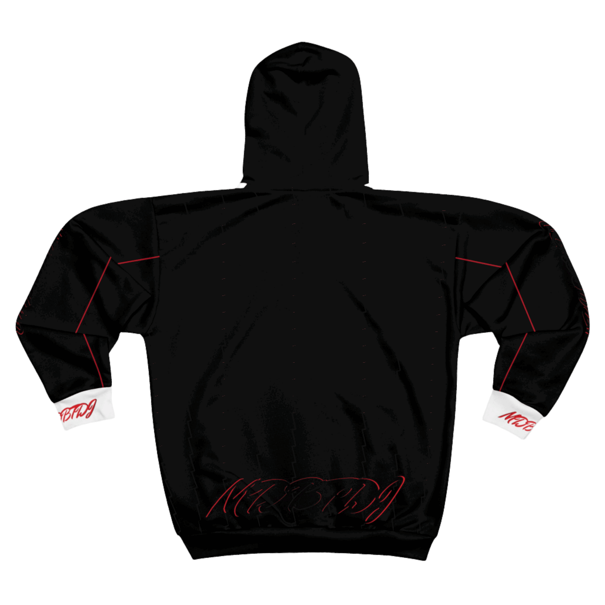 MDBTDJ#BWPSWRB Unisex Zip Up Hoodie