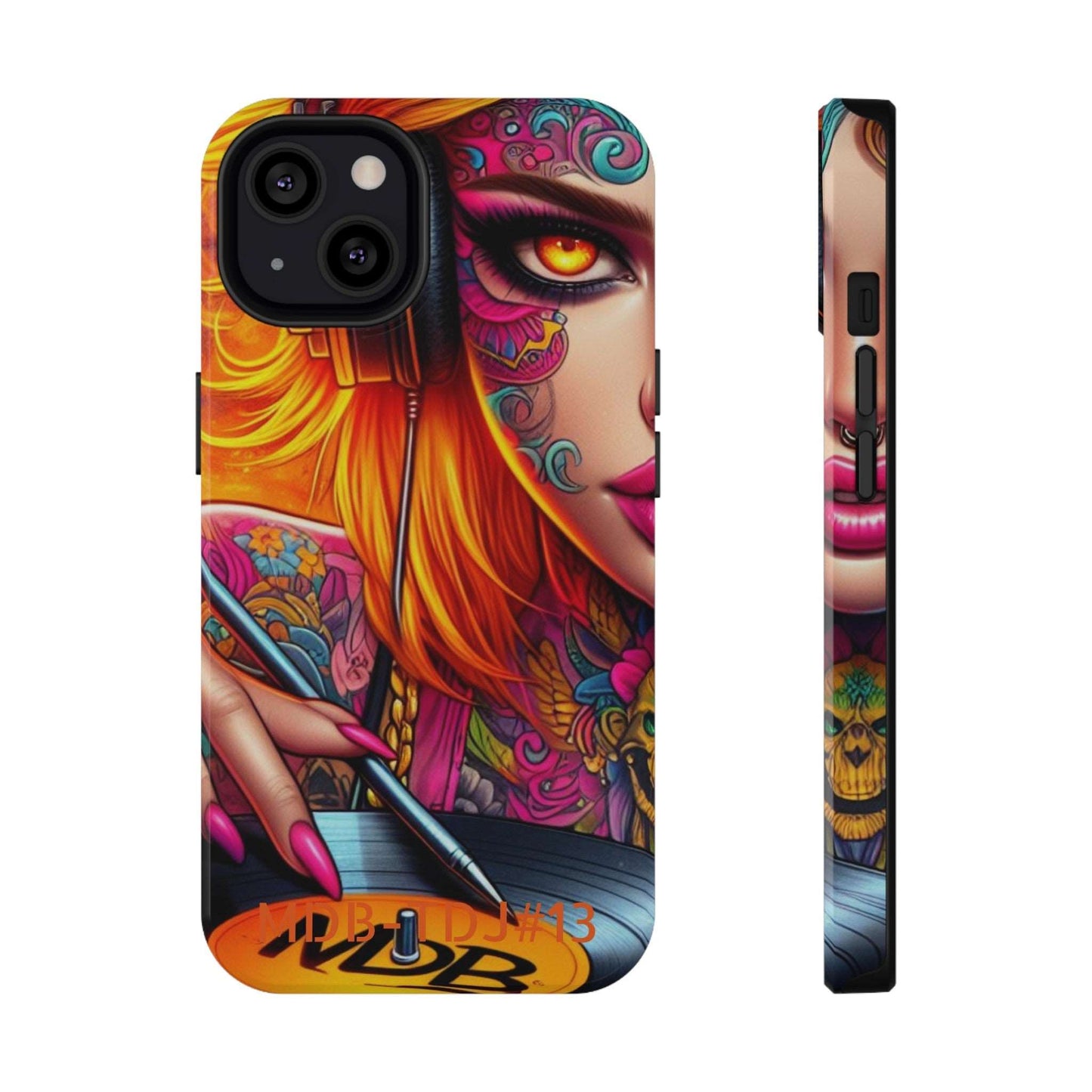 MDBTDJ#13 Impact-Resistant Phone Cases Fits most Tattooed DJ's Limited Edition