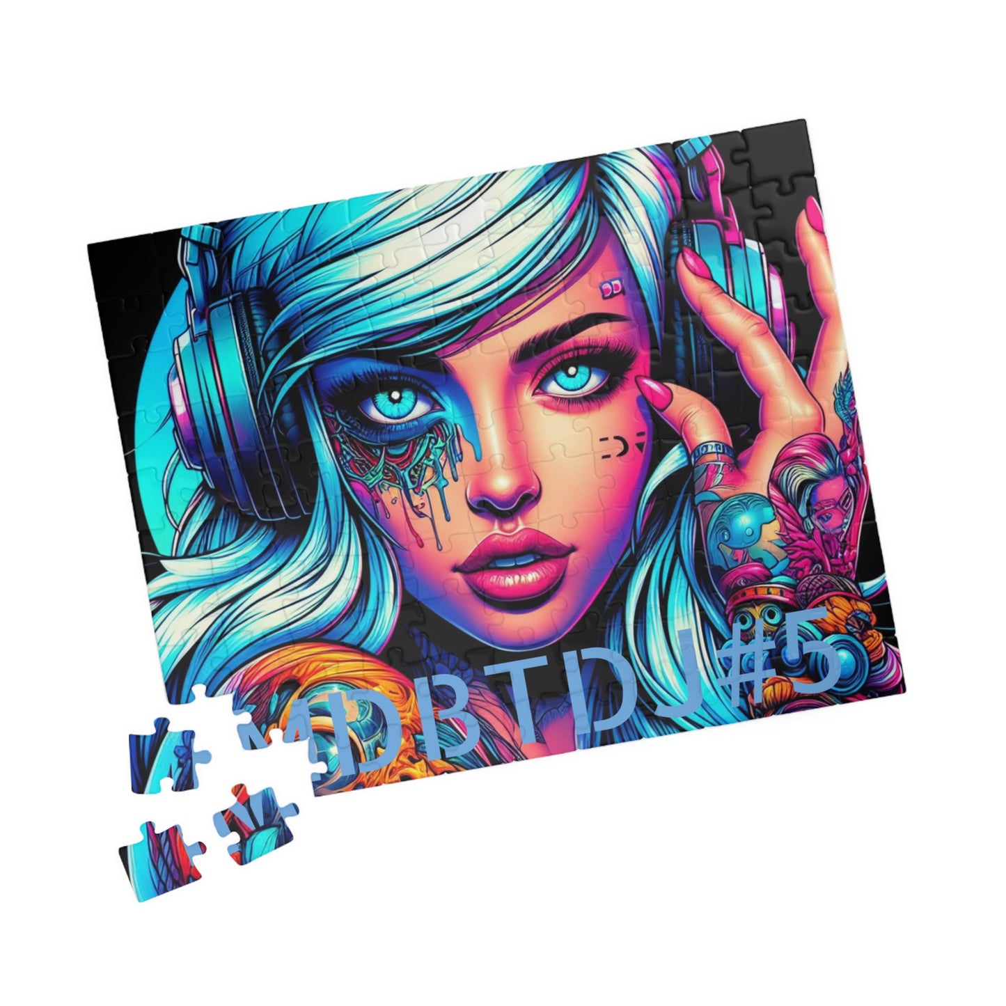 MDBTDJ#5 Puzzle (110, 252, 520, 1014-piece) Tattooed Dj's Limited Edition, Puzzle, Apparel & Accessories, Tattooed Djs Shop