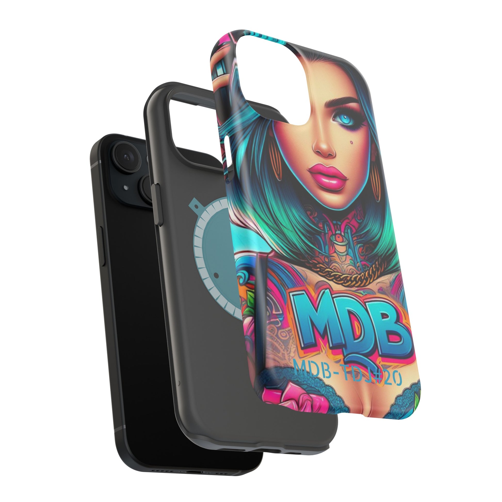 MDBTDJ#20 Impact-Resistant Phone Cases Fits most Tattooed DJ's Limited Edition, Phone Case, Tattooed Djs Shop