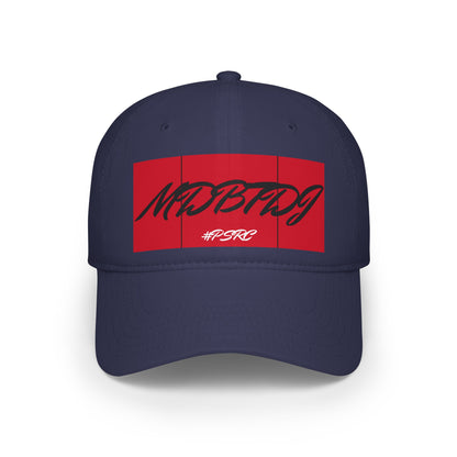 MDBTDJ#PSRC Navy - Low Profile Baseball Cap, Hats, Tattooed Djs Shop