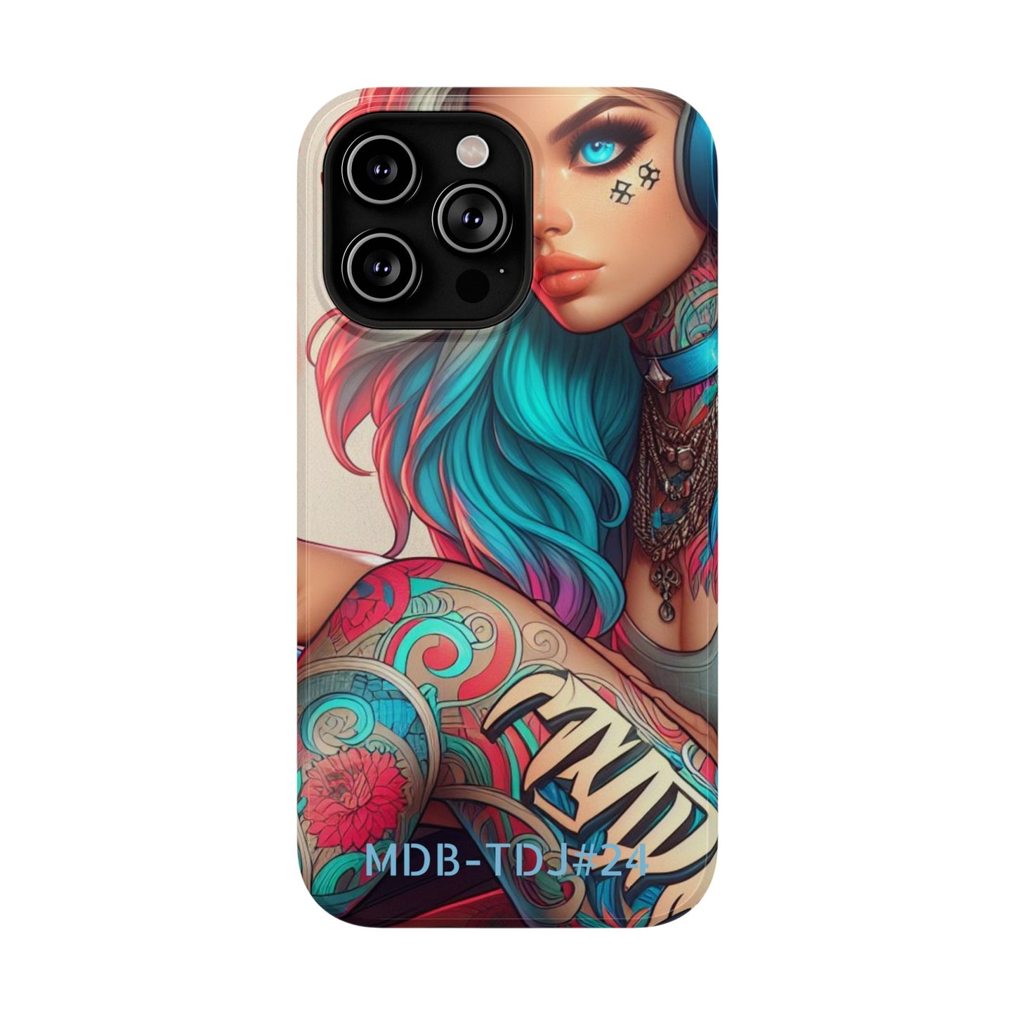 MDBTDJ#24 Impact-Resistant Phone Cases Fits most Tattooed DJ's Limited Edition, Phone Case, Tattooed Djs Shop