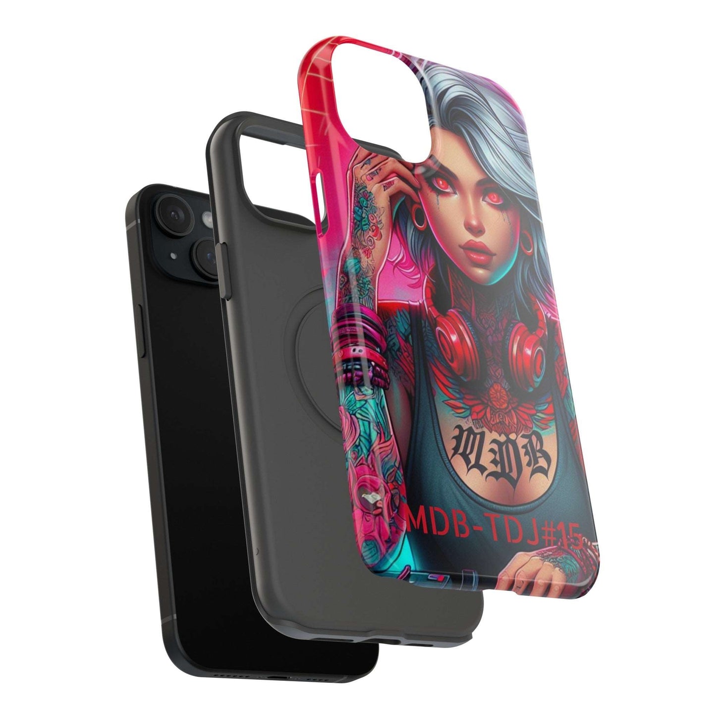 MDBTDJ#15 Impact-Resistant Phone Cases Fits most Tattooed DJ's Limited Edition