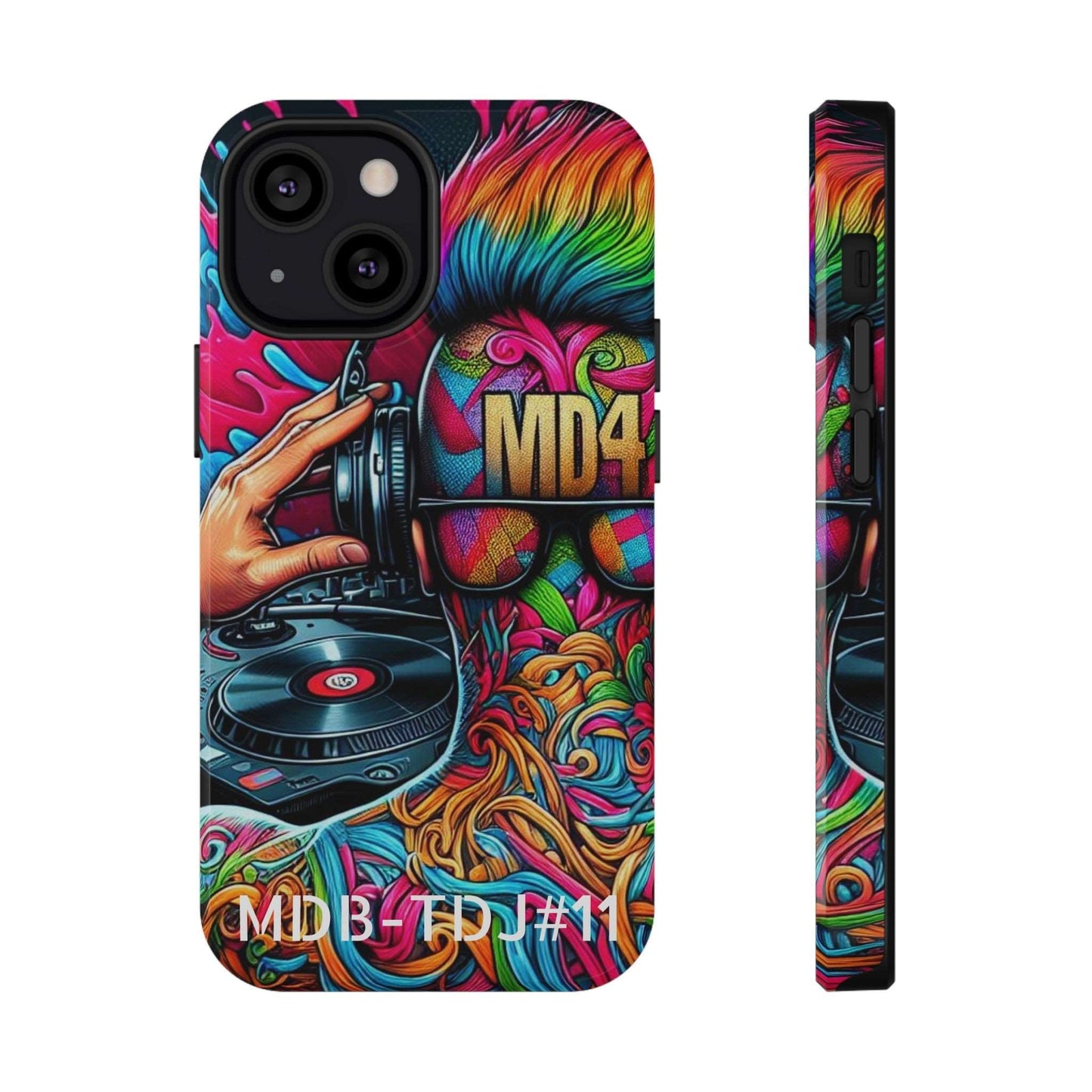 MDBTDJ#11 Impact-Resistant Phone Cases Fits most Tattooed DJ's Limited Edition