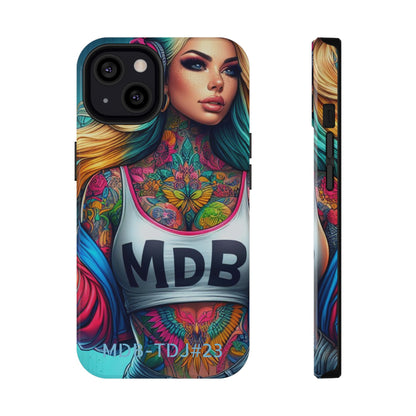 MDBTDJ#23 Impact-Resistant Phone Cases Fits most Tattooed DJ's Limited Edition, Phone Case, Tattooed Djs Shop