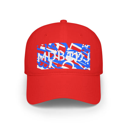 MDBTDJ#WBLUWRDC Red - Low Profile Baseball Cap