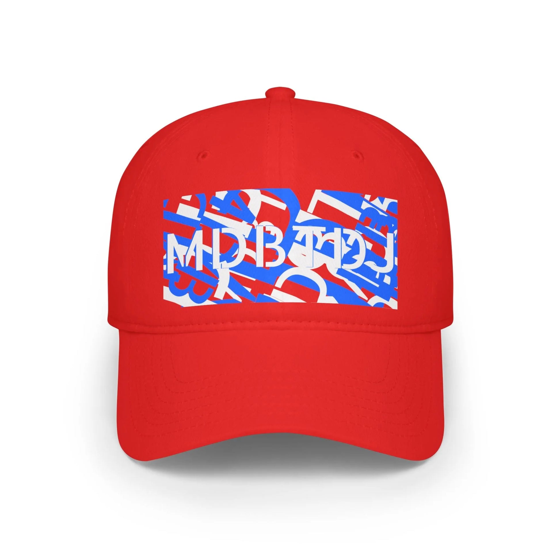 MDBTDJ#WBLUWRDC Red - Low Profile Baseball Cap, Hats, Hats, Tattooed Djs Shop