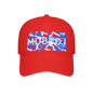 MDBTDJ#WBLUWRDC Red - Low Profile Baseball Cap, Hats, Hats, Tattooed Djs Shop