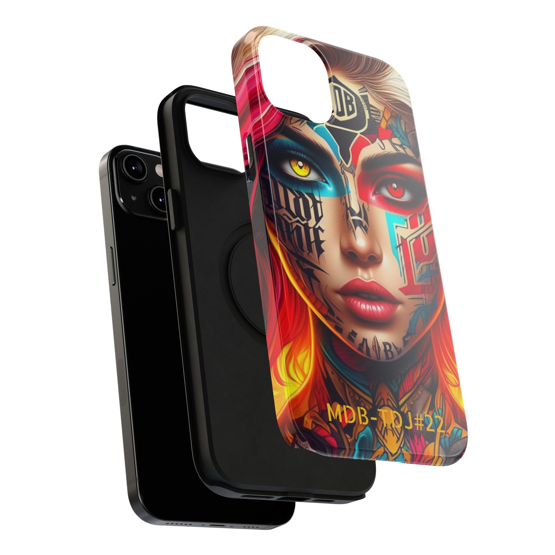 MDBTDJ#22 Impact-Resistant Phone Cases Fits most Tattooed DJ's Limited Edition, Phone Case, Tattooed Djs Shop