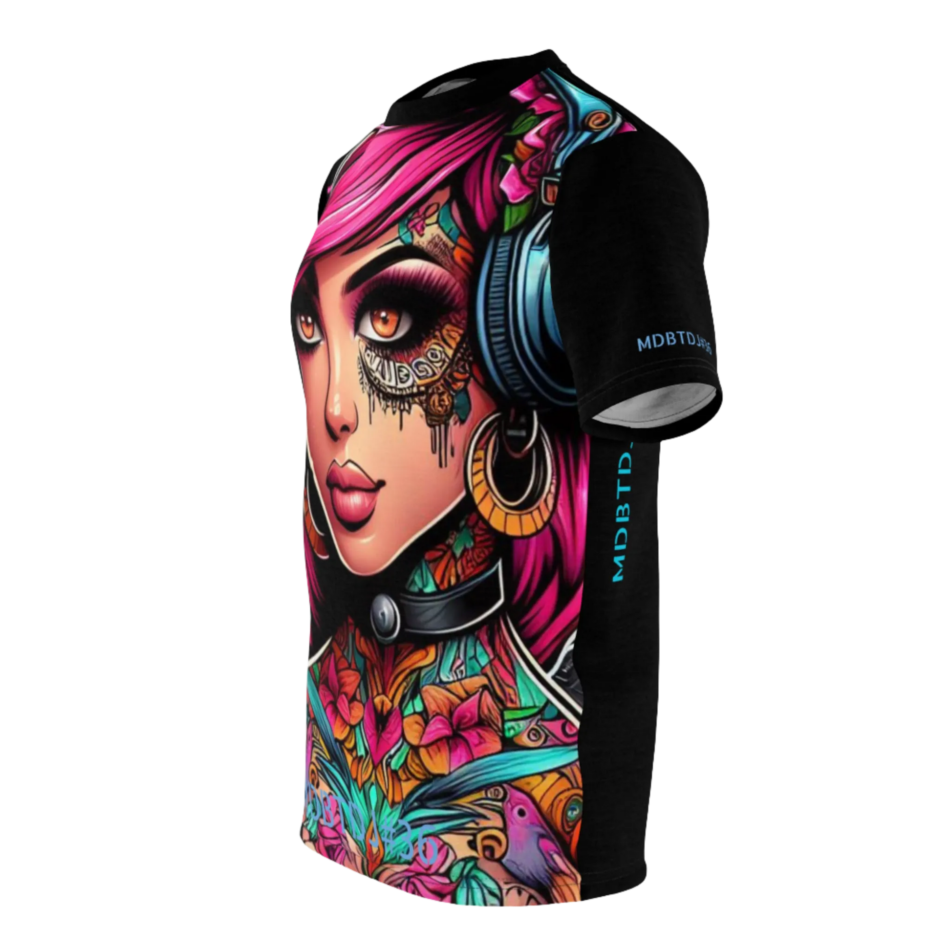 MDBTDJ#36 Premium Art Tee Shirt - Tattooed Dj's Limited Edition - Unisex, T-Shirt, T-Shirts, Tattooed Djs Shop