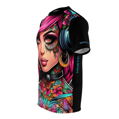 MDBTDJ#36 Premium Art Tee Shirt - Tattooed Dj's Limited Edition - Unisex, T-Shirt, T-Shirts, Tattooed Djs Shop