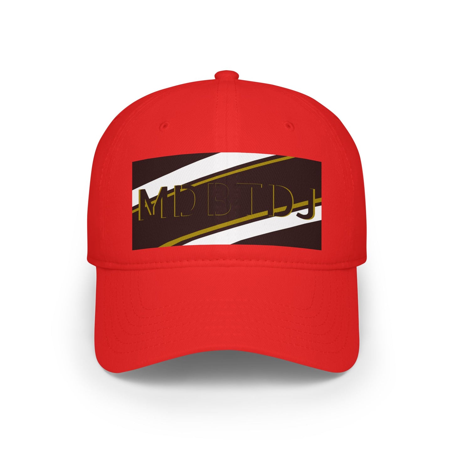 MDBTDJ#HZPSBWGLDC Red - Low Profile Baseball Cap, Hats, Tattooed Djs Shop