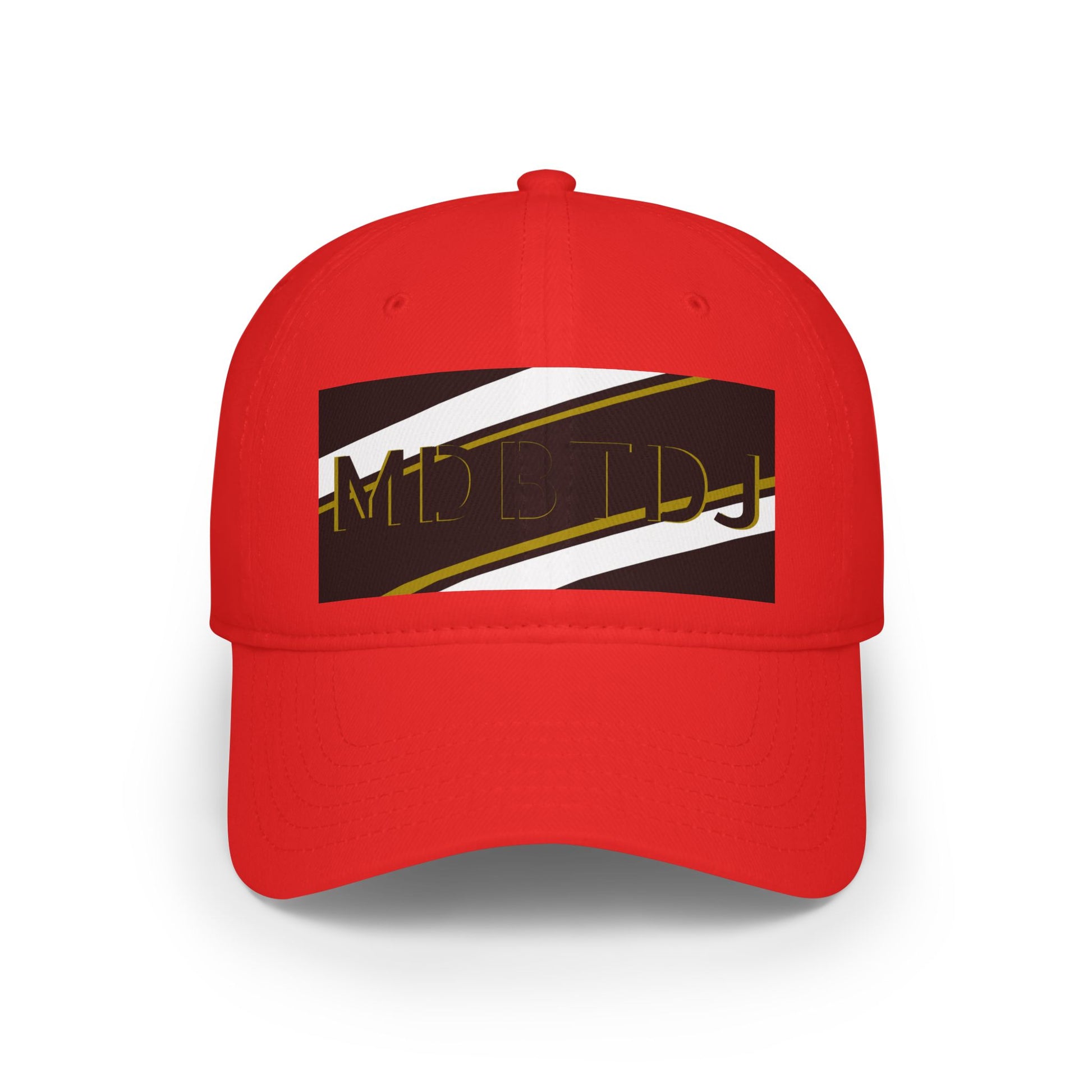 MDBTDJ#HZPSBWGLDC Red - Low Profile Baseball Cap, Hats, Tattooed Djs Shop
