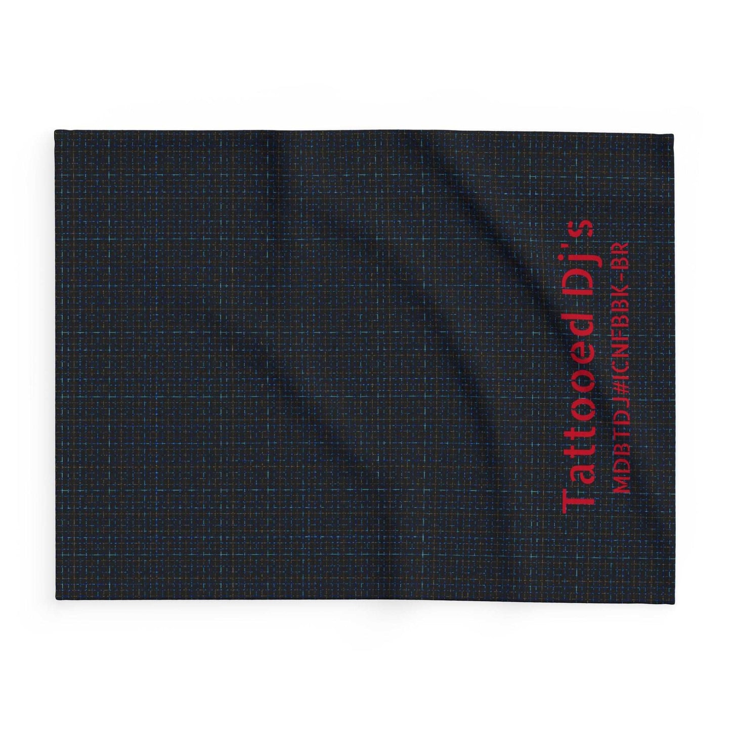 MDBTDJ#ICNFBBK-BR Fleece Blanket Tattooed Dj's Limited Edition, Home Decor, Tattooed Djs Shop