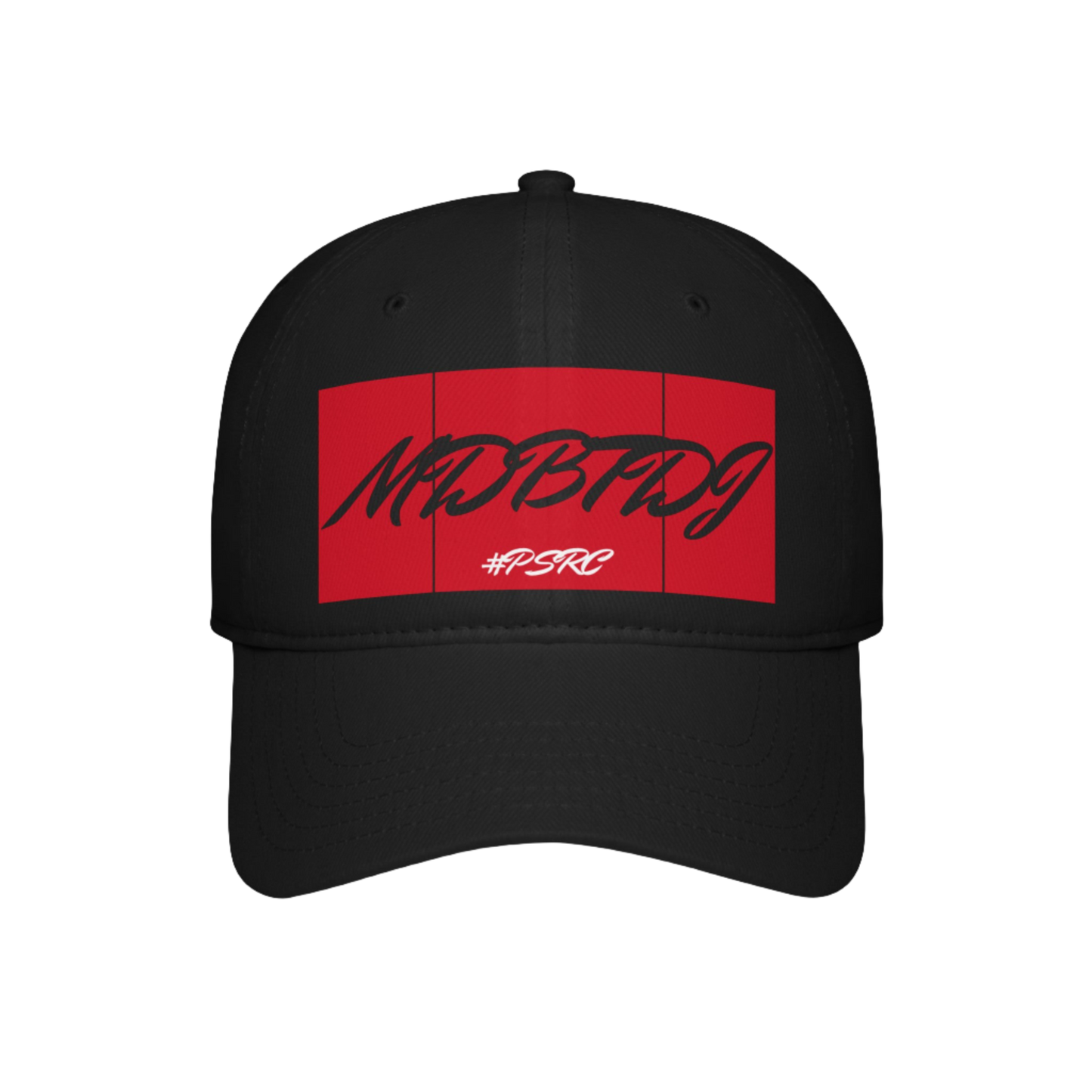 MDBTDJ#PSRC Black - Low Profile Baseball Cap