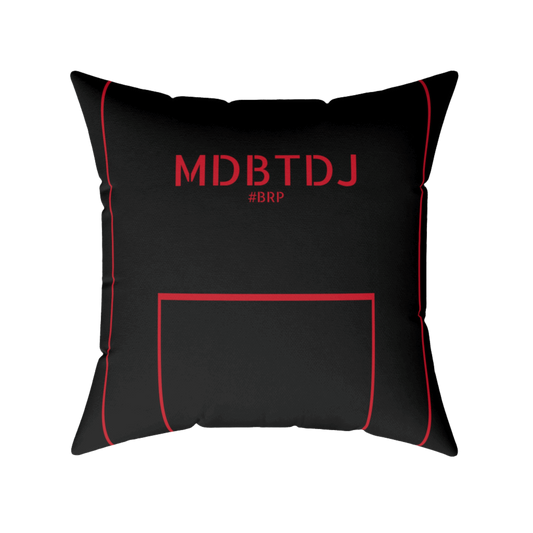 MDBTDJ#BRP Spun Polyester Square Pillow