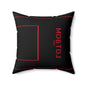 MDBTDJ#BRP Spun Polyester Square Pillow, Home Decor, Tattooed Djs Shop