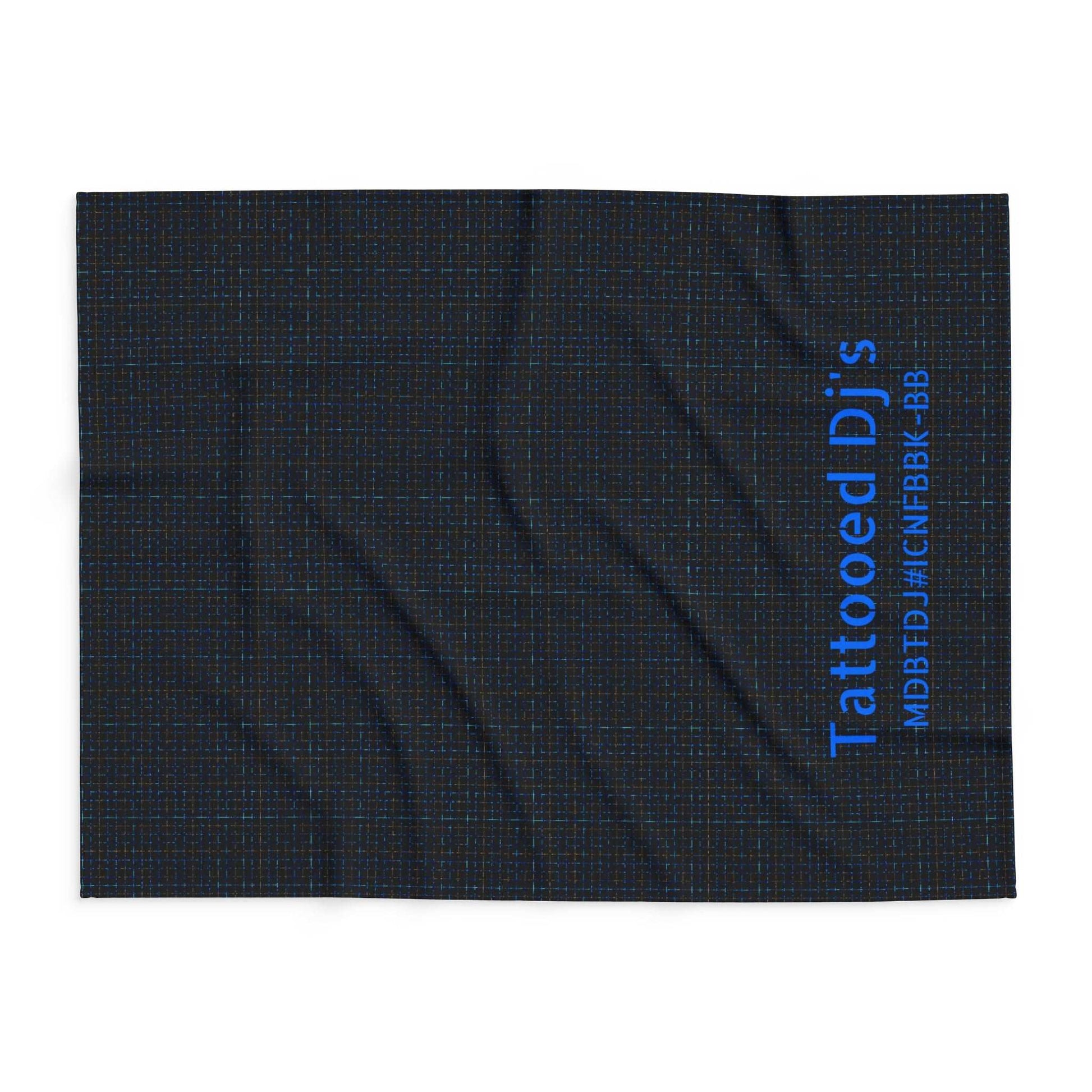 MDBTDJ#ICNFBBK-BB Fleece Blanket Tattooed Dj's Limited Edition, Home Decor, Tattooed Djs Shop