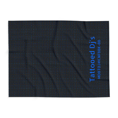 MDBTDJ#ICNFBBK-BB Fleece Blanket Tattooed Dj's Limited Edition, Home Decor, Tattooed Djs Shop